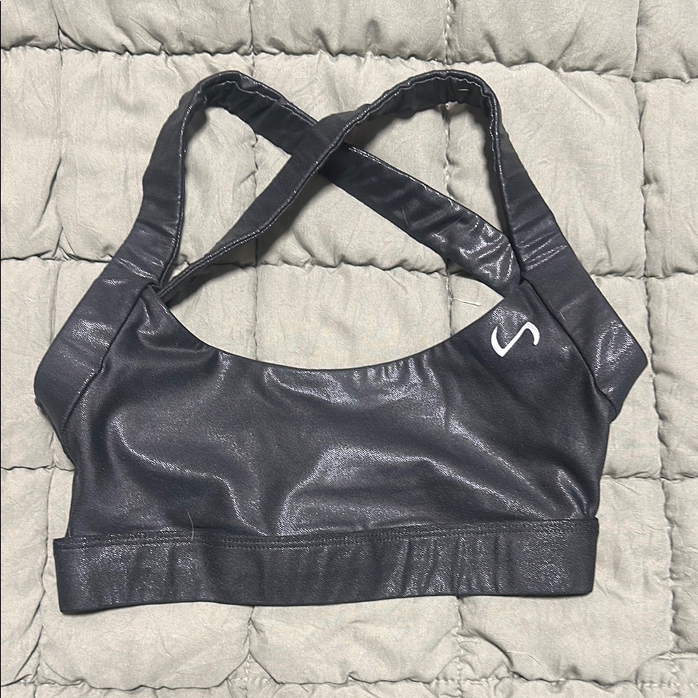 Stylish Black Sports Bra